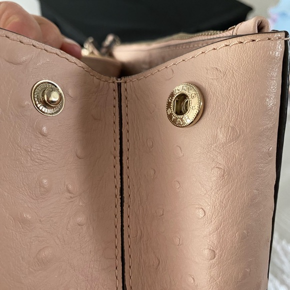 Kate Spade Blush Textured Tote with strap - Picture 11 of 16